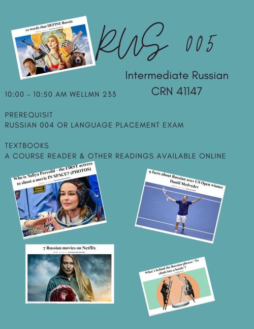 Description of Russian 5 with accompanying photos