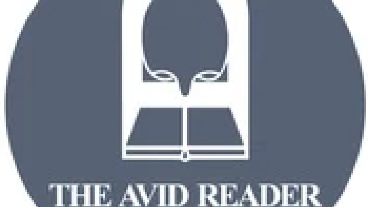 Tthe logo for bookstore The Avid Reader.