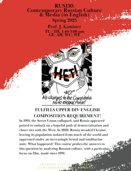 Russian 130 Course Flyer