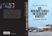 Photo showing front and back cover of "Die Berlinter Schule Im Globalen Kontext" A parking lot with a view of nature.