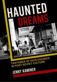 A book cover for Haunted Dreams, including a black and white photo of women