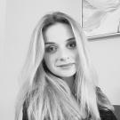 Jekaterina Galmant black and white portrait